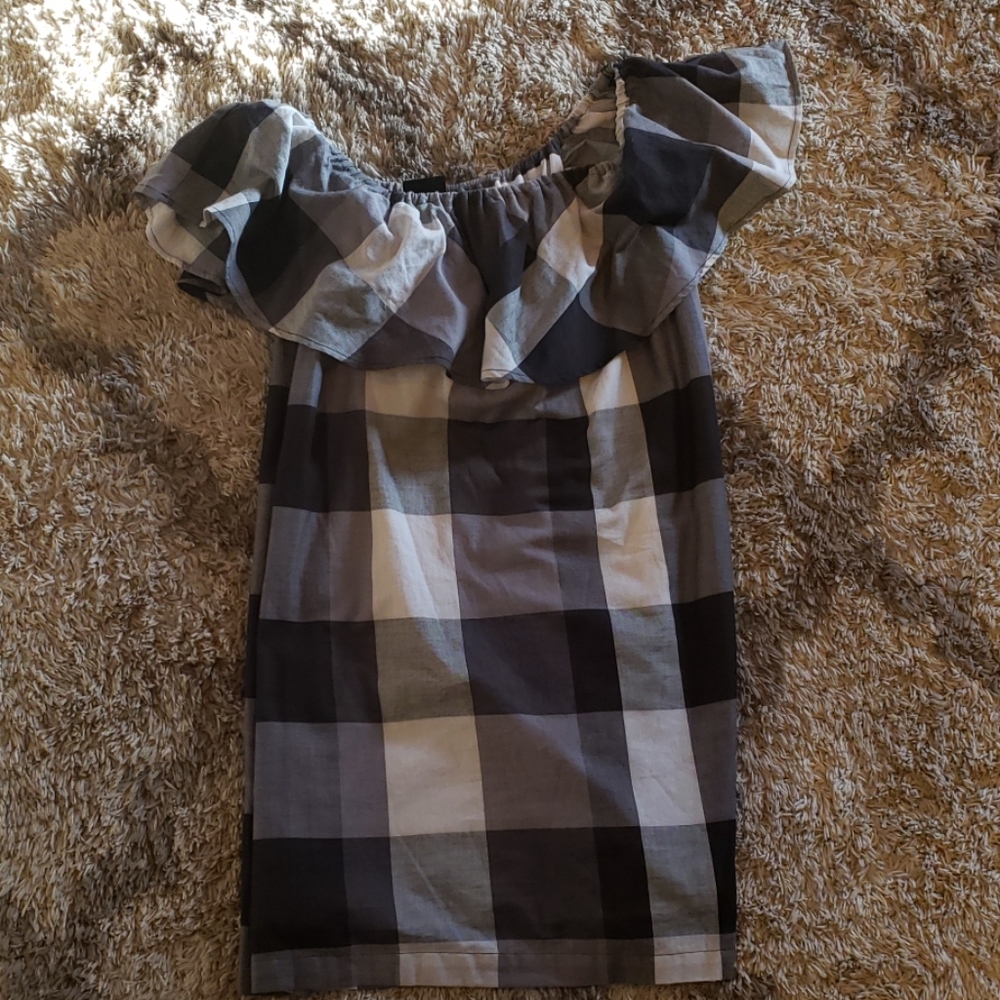 Womans plaid dress